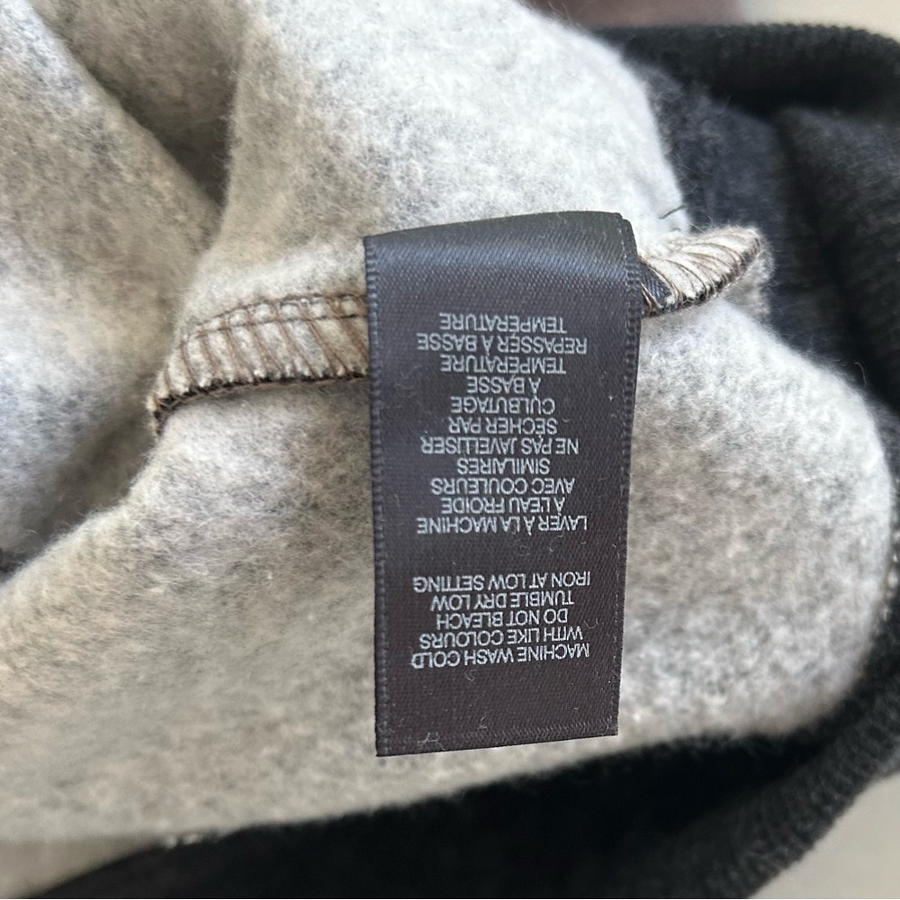 Warehouse One Men’s Colorblock Hoodie - Grey, Blue and Brown, Size M - Picture 7 of 9